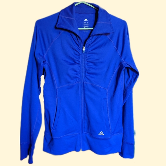 ADIDAS Rouched Royal Jacket - Picture 2 of 7